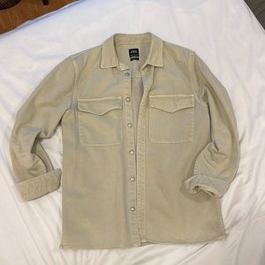 Zara tan over shirt